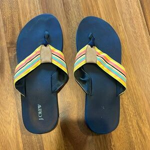 JCrew Ribbon flip flops- women’s 8